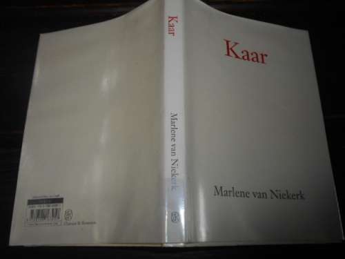 KAAR - MARLENE VAN NIEKERK GEDIGTEBOEK SAGTEBAND 2015