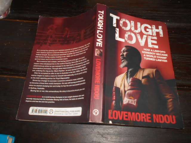 TOUGH LOVE -  LOVEMORE NDOU -  2021 SOFTBACK Jonathan Ball SOUTH AFRICA