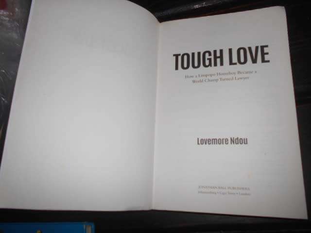 TOUGH LOVE -  LOVEMORE NDOU -  2021 SOFTBACK Jonathan Ball SOUTH AFRICA
