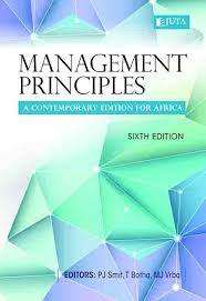 JUTA Management Principles : A Contemporary Edition for Africa PJ Smit