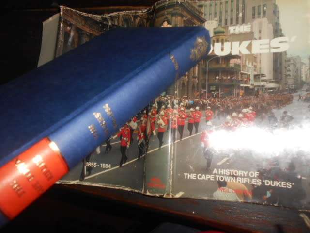THE DUKES - HISTORY OF  CAPE TOWN RIFLES DUKES & HONOUR NAME LISTS BY N ORPEN  1984