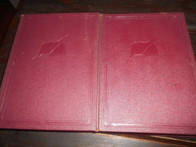 SET OF 2 VOL A-Q & R-Z FUNK & WAGNALLS  1954 NEW PRAC STANDARD DICTIONARY EM*PHA*TYPE ED.