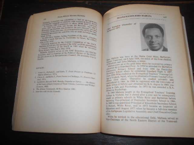 WHO`S WHO IN SA POLITICS - SHELAGH GASTROW INTRODUCED BY TOM LODGE illus