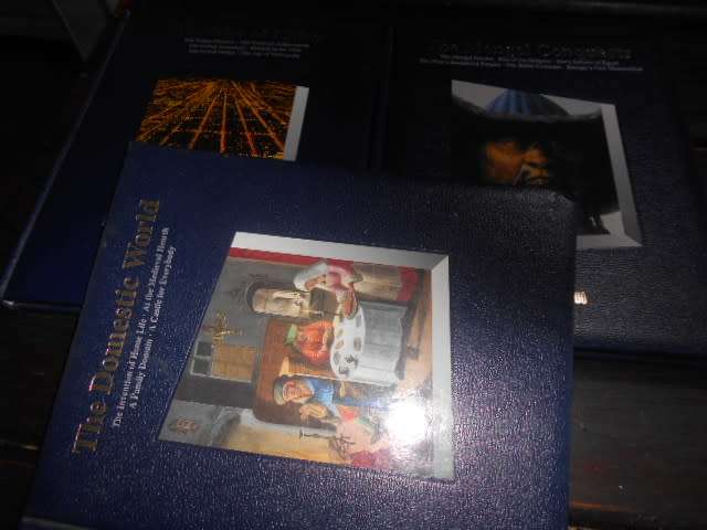 TIME LIFE, HIST Of WORLD 3 BOOKS - Rise of cities, Domestic world, Mongol conquests