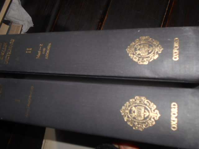 (2 VOLUME SET) Shorter Oxford English Dictionary on Historical Principles: 1980