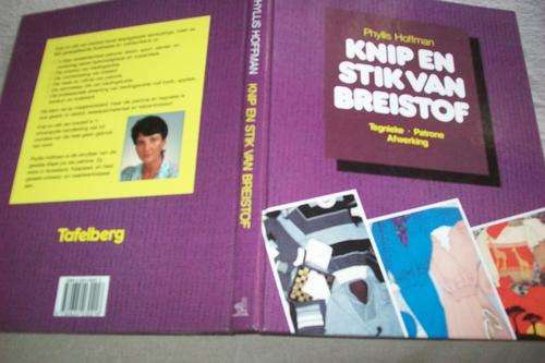 PHYLLIS HOFFMAN - KNIP EN STIK VAN BREISTOF -  TEGNIEKE, PATRONE  AFWERKING 800 illustrasies