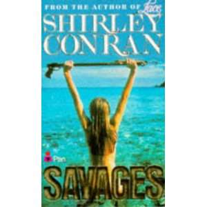 SHIRLEY CONRAN - SAVAGES  - 1987 -  TROPICAL ISLAND NOVEL