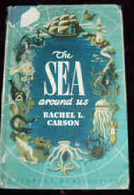 RACHEL L. CARSON - THE SEA AROUND US  1951 ED - ILLUS  K HOWE