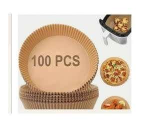 Airfryer liners combo - Disposable 100pc + Silicone liner