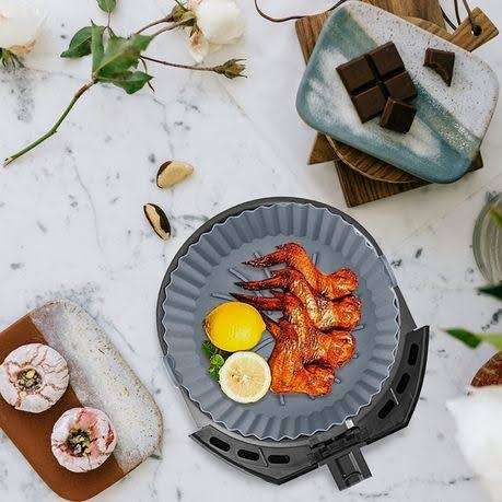 Airfryer liners combo - Disposable 100pc + Silicone liner