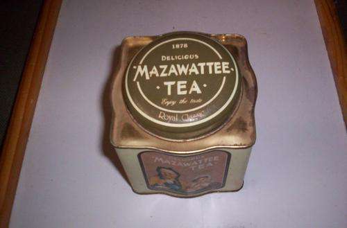 MAZAWATTEE TEA TIN