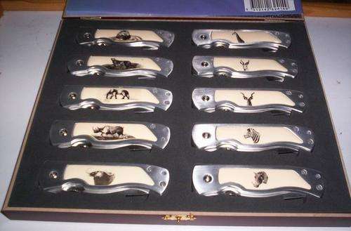 SET OF KNIVES BIG 10