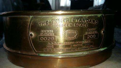 Tyler standard screen scale sieve