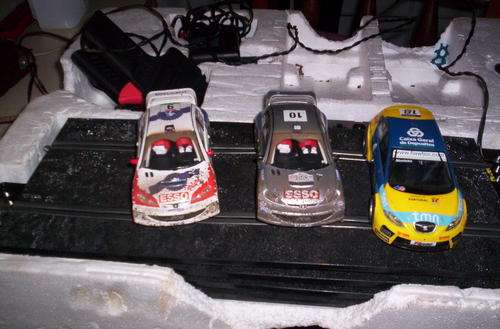 TECHNI TOYS SCX SLOTTED CARS AND TRACKS