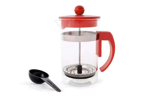 Coffee Plunger 600ml RED by EETRITE