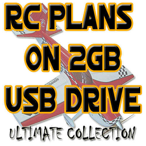 RC Plans on 2GB USB Flash Drive