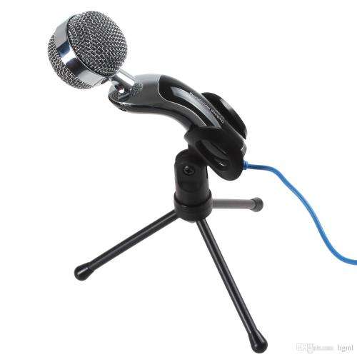 DESKTOP MICROPHONE WITH 3.5MM PLUG FOR LAPTOP/COMPUTER