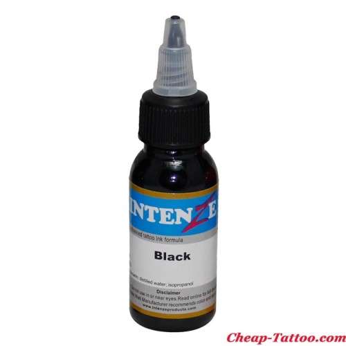 Black Intenze Tattoo Ink 30ml
