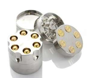 Metal magnetic Tobacco grinder with Pollen Catcher