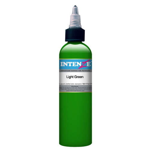 Light Green Intenze Tattoo Ink 30ml