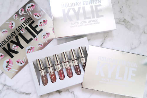 Holiday Edition Kylie matte liquid lipsticks - Version 2 - Nude Dark Colours