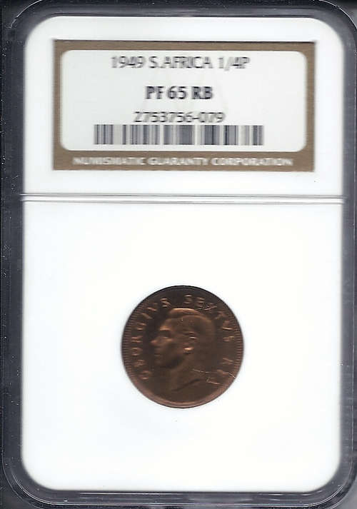 1949 NGC PF 65 1/4 Penny.