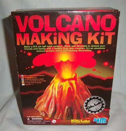 A VOLCANO MAKING KIT BY KIDZ LABS