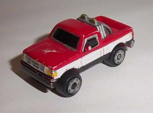 A RED BAKKIE BY MICRO MACHINES