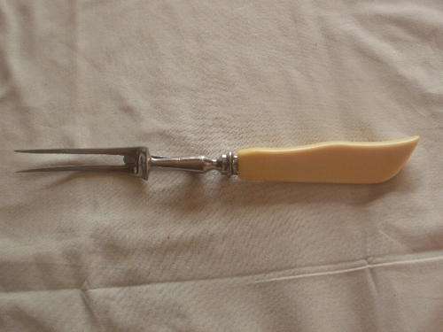 Bone Handle Carving Fork