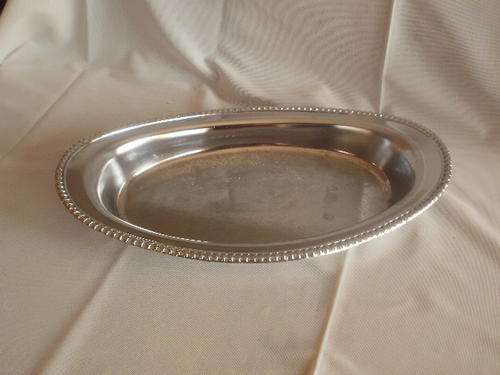 Lovely Silver Plated Serving Tray