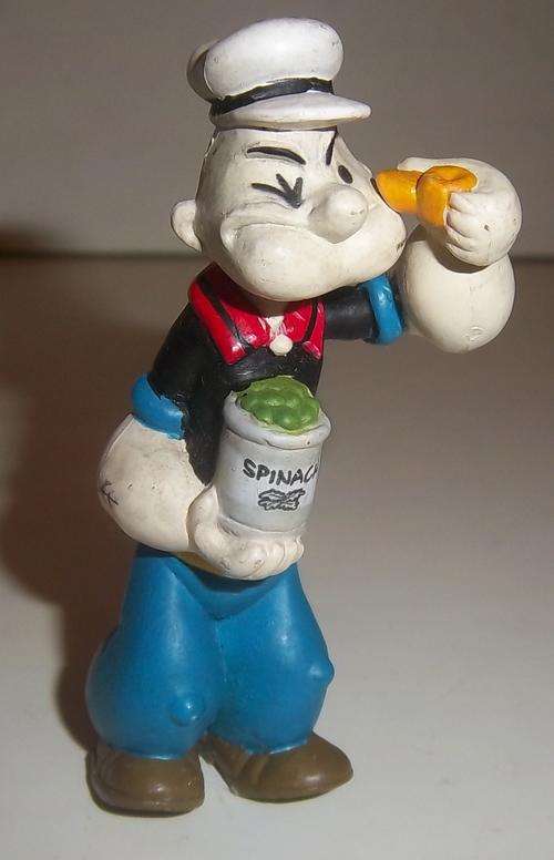 A RARE VINTAGE 1989 POPEYE THE SAILOR FIGURE