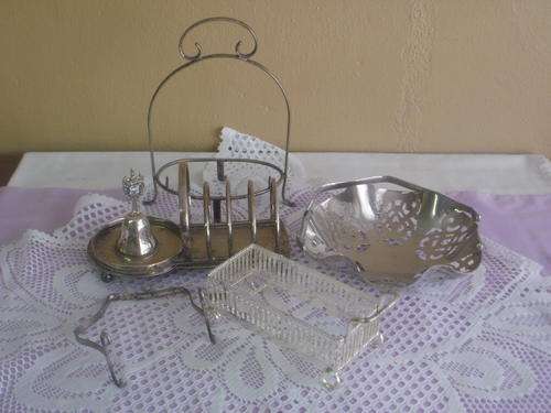 Lot Silver Plated items - All for one Bid