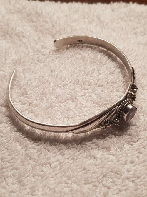 925 Silver Amethyst Bracelet