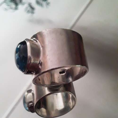 Moonstone set in 925 Sterling Silver Ring