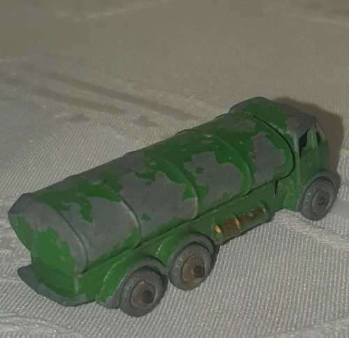 Matchbox no. 11 ERF road tanker. Metal Wheels