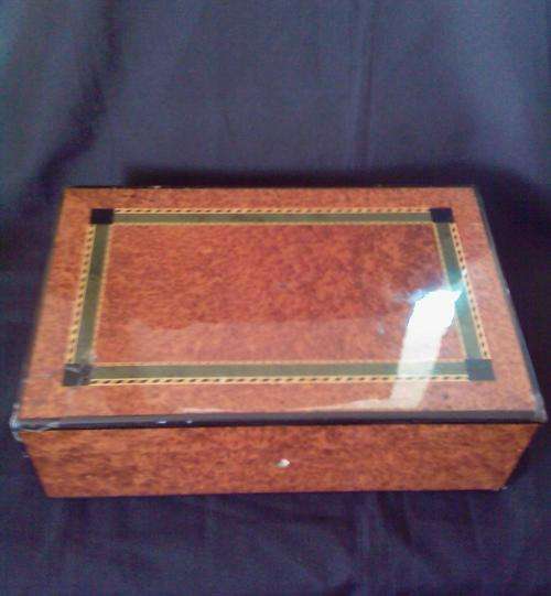 A STUNNING BIG NEIL JOSEPH INLAID JEWELERY BOX