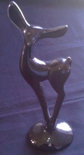 BLACK LUCIA WARE DEER