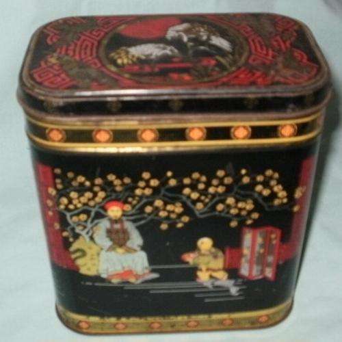 A JOKO CHINESE STYLE TEA TIN (2)