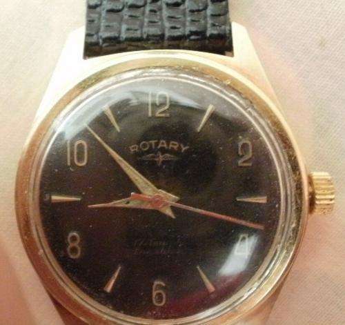 A VERY NICE ROTARY MECHANICAL MEN'S WRIST WATCH