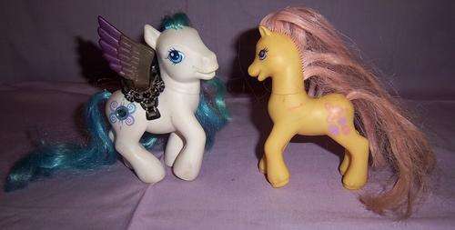 X2 MY LITTLE PONY FIGURES