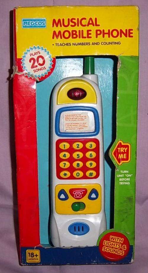 MUSICAL MOBILE PHONE BY MEGCOS STILL IN BOX
