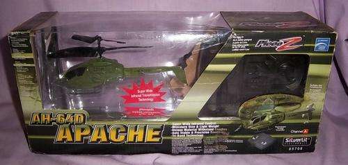AN AH-64D APACHE REMOTE CONTROL HELICOPTER