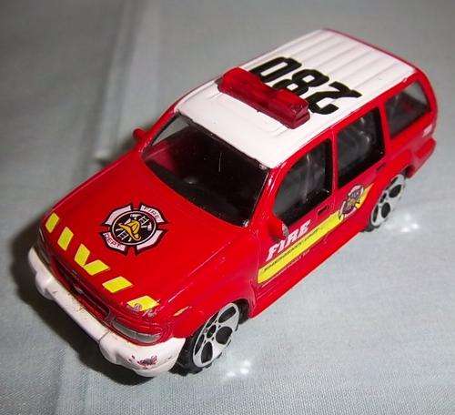 A FORD-EXPLORER FIRE EMERGENCY UNIT BY REALTOY