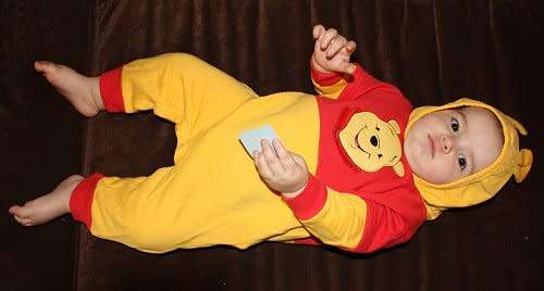 Baby Clothes - Pooh Bear Jumpsuit