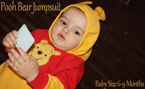 Baby Clothes - Pooh Bear Jumpsuit