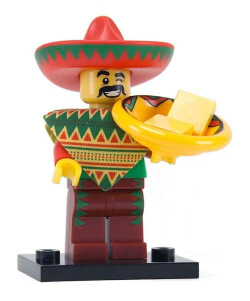LEGO Minifigure - Taco Tuesday Guy
