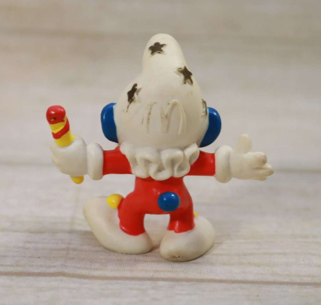 McDonalds Clown Smurf