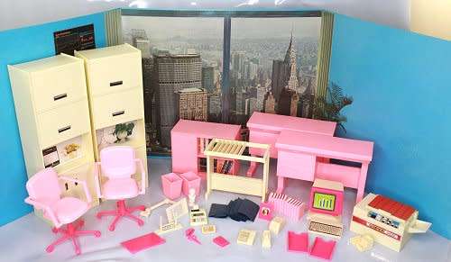 Office Play Set for Barbie by Arco