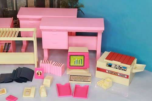 Office Play Set for Barbie by Arco