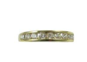 **0.25ct Genuine Diamond 10K Gold Ring**